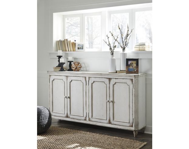 Ashley Mirimyn White Accent Cabinet large image number 2