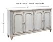 Ashley Mirimyn White Accent Cabinet small image number 3