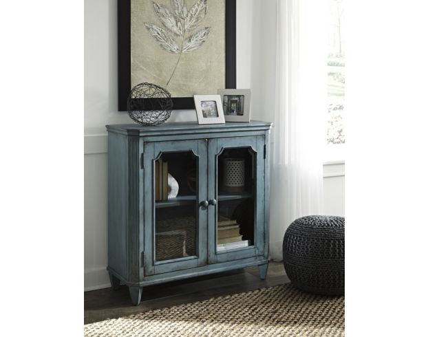 Ashley Mirimyn Blue Accent Cabinet large image number 2