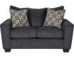 Ashley Wixon Gray Loveseat small image number 1