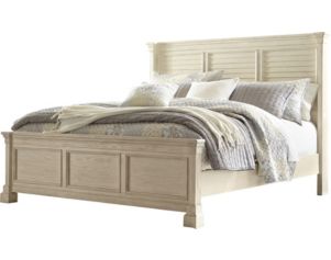 Ashley Bolanburg Queen Louvered Panel Bed