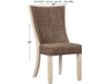 Ashley Bolanburg Upholstered Dining Chair small image number 3