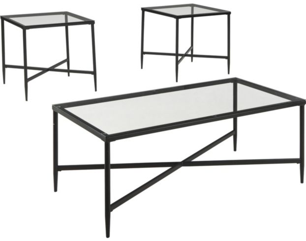 Ashley Augeron Coffee Table & 2 End Tables large image number 1
