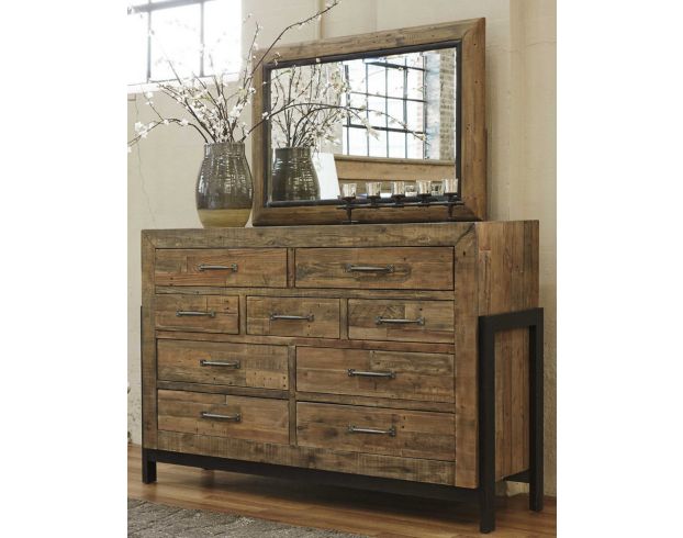 Ashley Sommerford Dresser with Mirror large image number 2