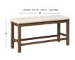 Ashley Moriville Counter Bench small image number 3