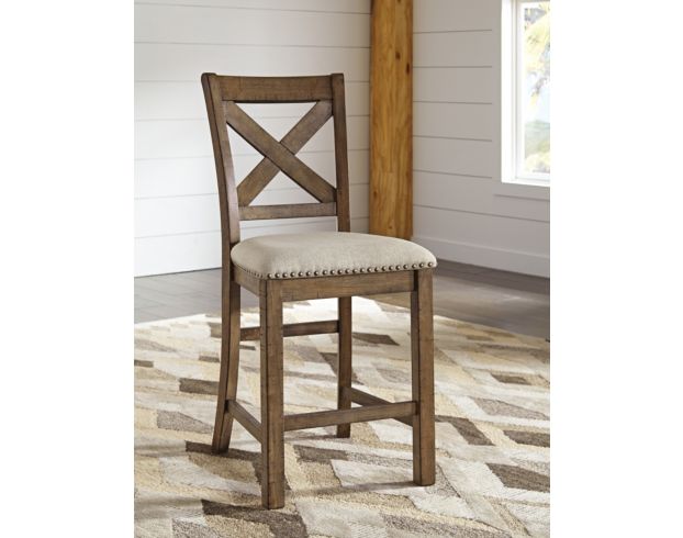 Ashley Moriville Counter Stool large image number 2