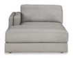 Ashley Amiata Glacier 2-Piece Leather Sectional with Left Chaise small image number 5