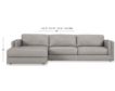 Ashley Amiata Glacier 2-Piece Leather Sectional with Left Chaise small image number 9
