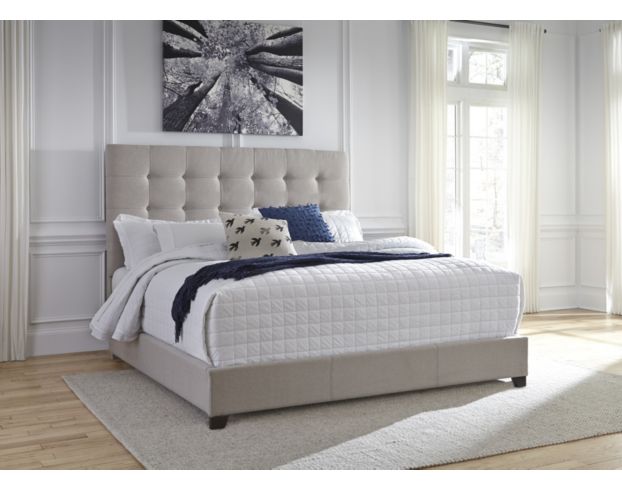 Ashley Queen Upholstered Bed large image number 2