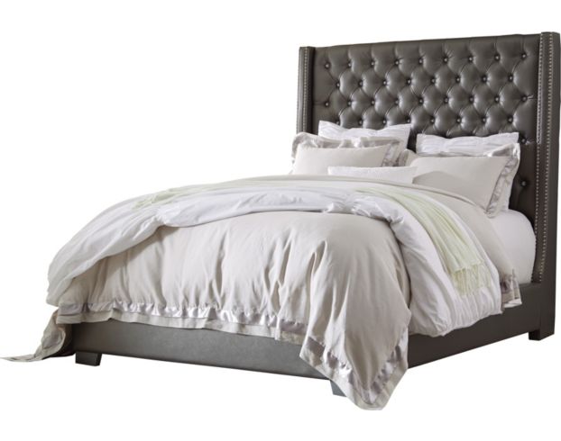 Ashley Coralayne King Upholstered Bed large image number 1