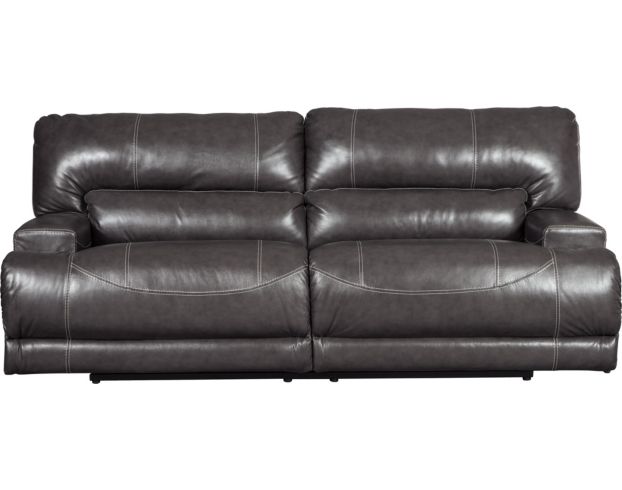 Ashley McCaskill Leather Power Reclining Sofa large image number 1