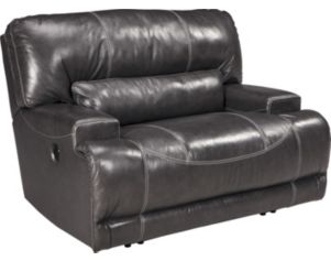 Ashley McCaskill Leather Wide Recliner