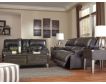 Ashley McCaskill Leather Reclining Sofa small image number 2