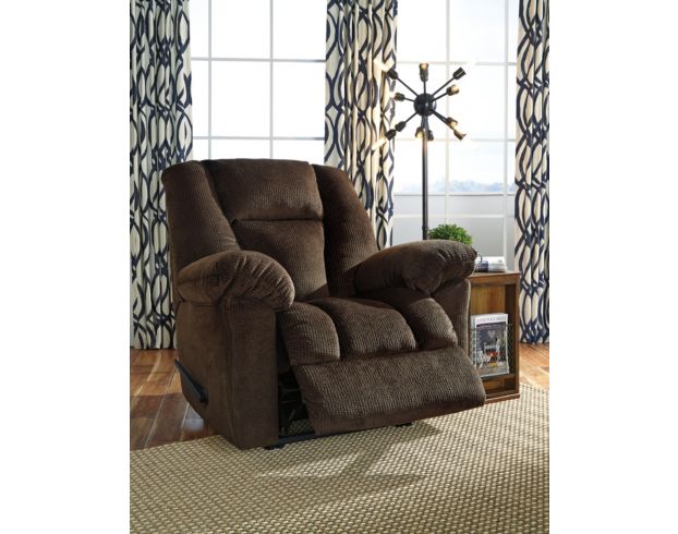 Ashley Nimmons Brown Wall Recliner large image number 2