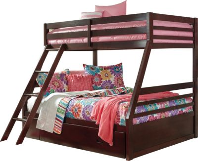 Ashley Halanton Twin Full Storage Bunk, Twin Full Bunk Bed Ashley Furniture