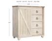 Ashley Willowton Kids' Door Chest small image number 3