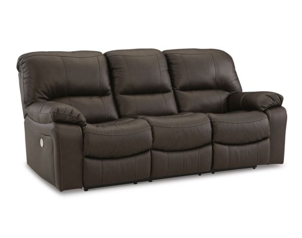 Ashley Furniture Industries In Leesworth Leather Power Reclining Sofa large image number 2