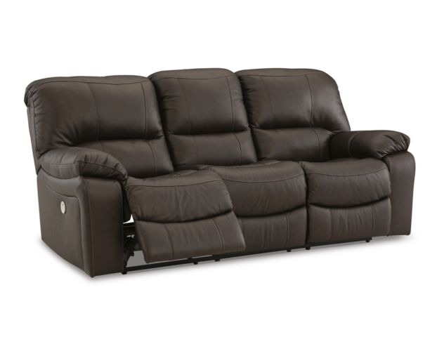 Ashley Furniture Industries In Leesworth Leather Power Reclining Sofa large image number 3