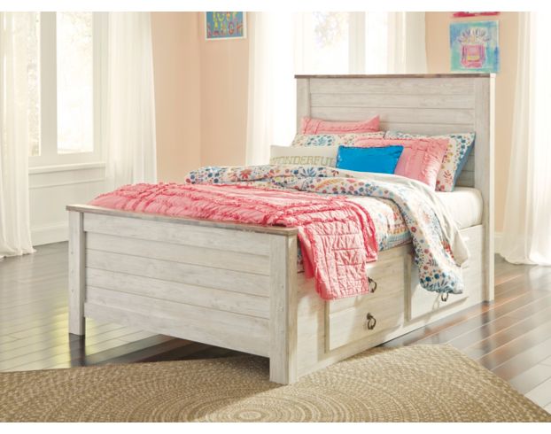 Ashley Willowton Full Storage Bed large image number 2