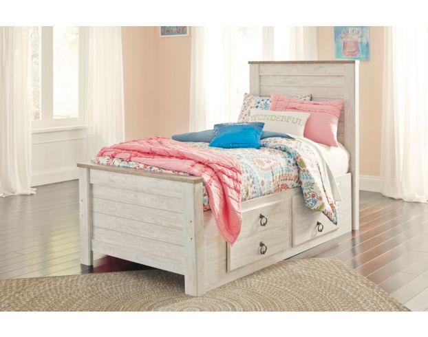 Ashley Willowton Twin Storage Bed large image number 2