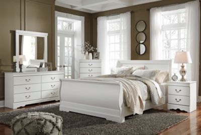 Ashley Anarasia 4-Piece Queen Sleigh Bedroom Set
