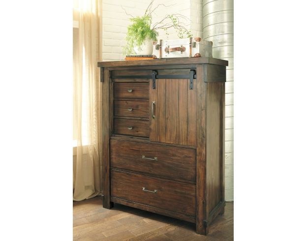 Ashley Lakeleigh Barn Door Chest large image number 2
