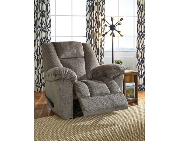 Ashley Nimmons Taupe Wall Recliner large image number 2