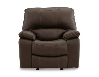 Ashley Leesworth Brown Power Rocker Recliner