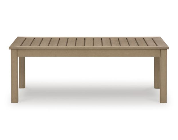 Ashley Hallow Creek Outdoor Coffee Table large image number 1