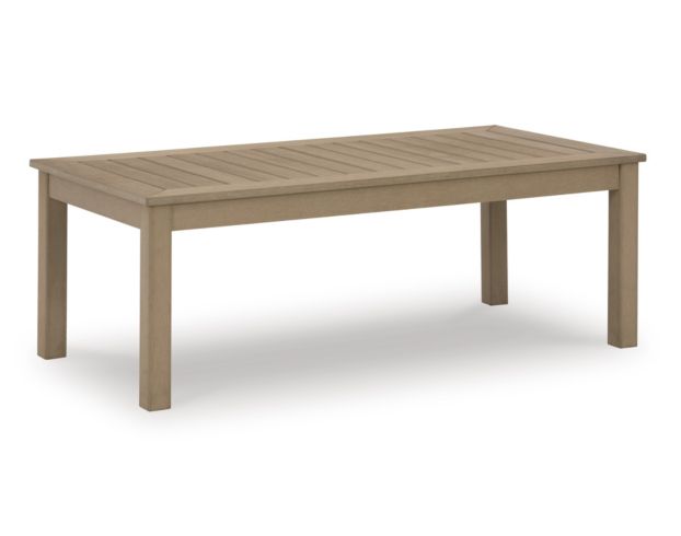 Ashley Hallow Creek Outdoor Coffee Table large image number 2