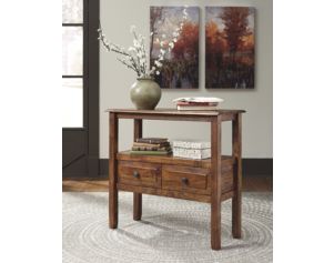 Ashley Abbonto 2-Drawer Storage Accent Table