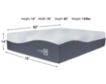 Ashley Gel Memory Foam King Mattress in a Box small image number 7