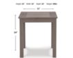 Ashley Hillside Barn Outdoor End Table small image number 7