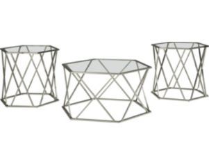 Ashley Madanere Coffee Table & 2 End Tables