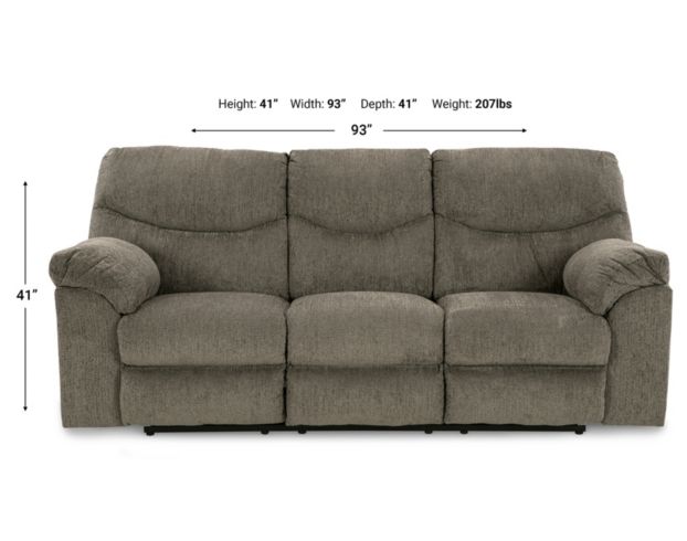Ashley Alphons Reclining Sofa large image number 7