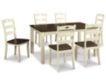 Ashley Woodanville 7-Piece Dining Set small image number 1