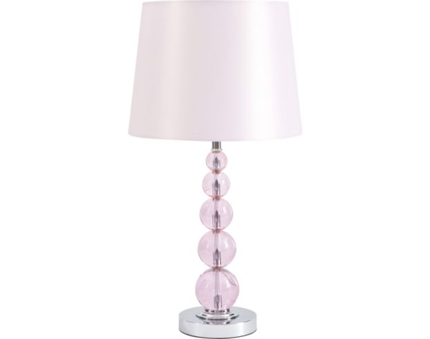Ashley Letty Crystal Table Lamp large image number 1