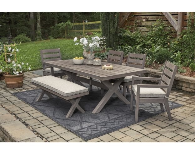 Ashley Hillside Barn Outdoor Dining Chair (Set of 2) large image number 7