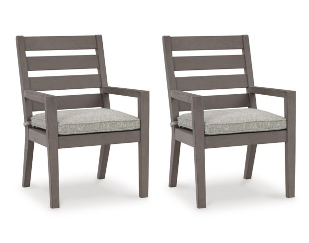 Ashley Hillside Barn Outdoor Dining Arm Chair (Set of 2) large