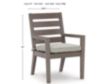 Ashley Hillside Barn Outdoor Dining Arm Chair (Set of 2) small image number 9