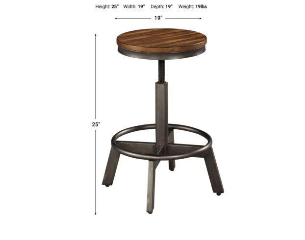 Ashley Torjin Adjustable Counter Stool large image number 3