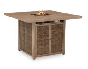 Ashley Walton Bridge Outdoor Fire Pit Bar Table