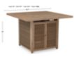 Ashley Walton Bridge Outdoor Fire Pit Bar Table small image number 11