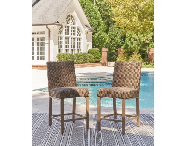 Ashley Walton Bridge Outdoor Bar Stool (Set of 2) large image number 6