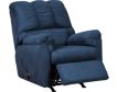 Ashley Darcy Blue Rocker Recliner small image number 2