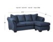 Ashley Darcy Blue Sofa Chaise small image number 2