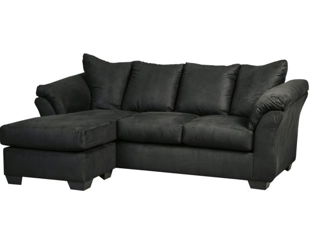 Ashley Darcy Black Sofa Chaise large image number 3