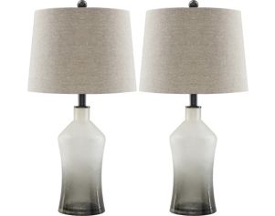 Ashley Nollie Glass Table Lamp, Set Of 2