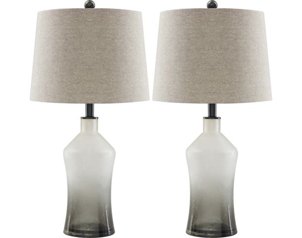Ashley Nollie Glass Table Lamp, Set Of 2 large image number 1
