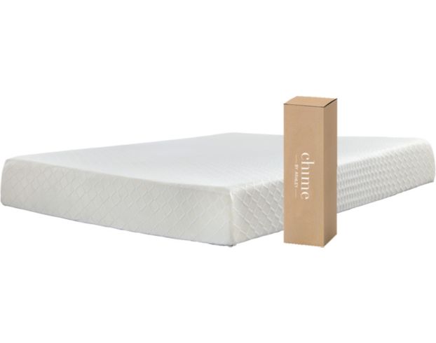 Ashley Chime 10 In. Twin Mattress in a Box large image number 1